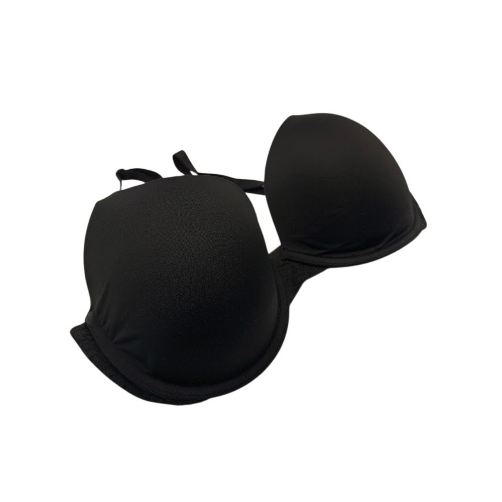 Victoria's Secret Black‎ T-Shirt Lightly Lined Demi Bra 34D Comfort Everyday